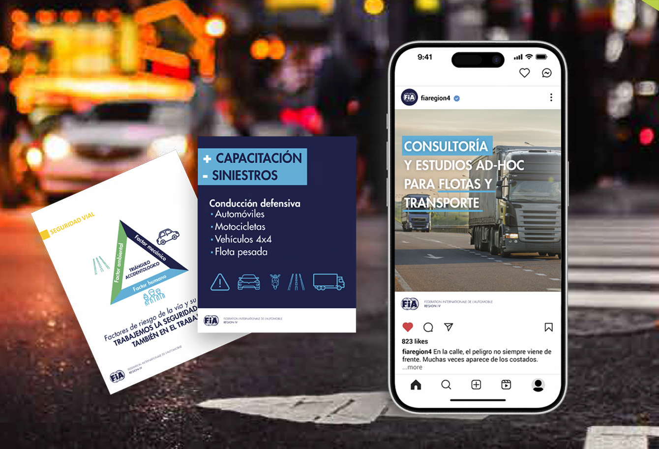 FIA Regi&oacute;n IV &ndash; Comunicaci&oacute;n para la movilidad y la seguridad vial