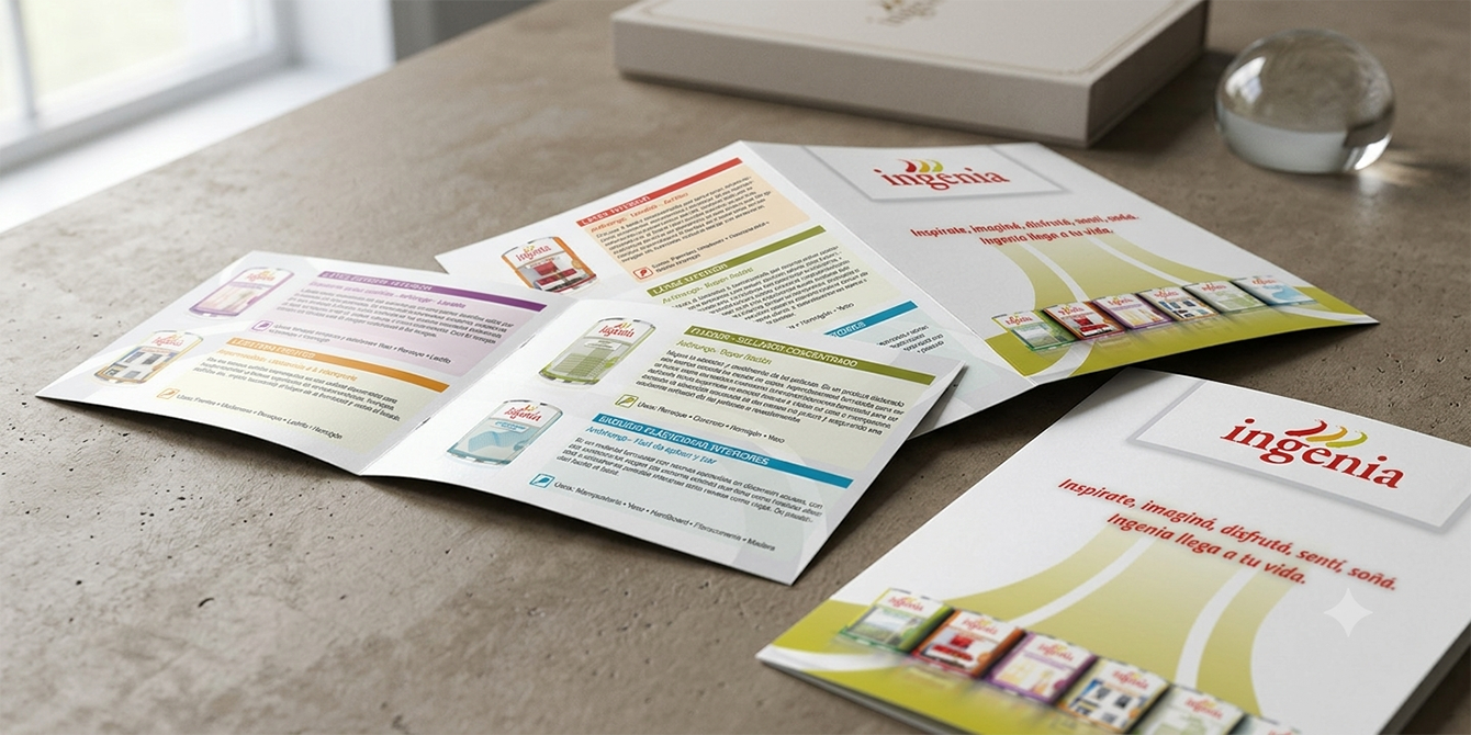 INGENIA – Desarrollo de marca y packaging